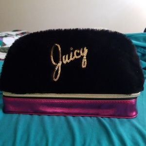 NEW JUICY COUTURE COSMETIC BAGw/JEWELRY ORGANIZER!